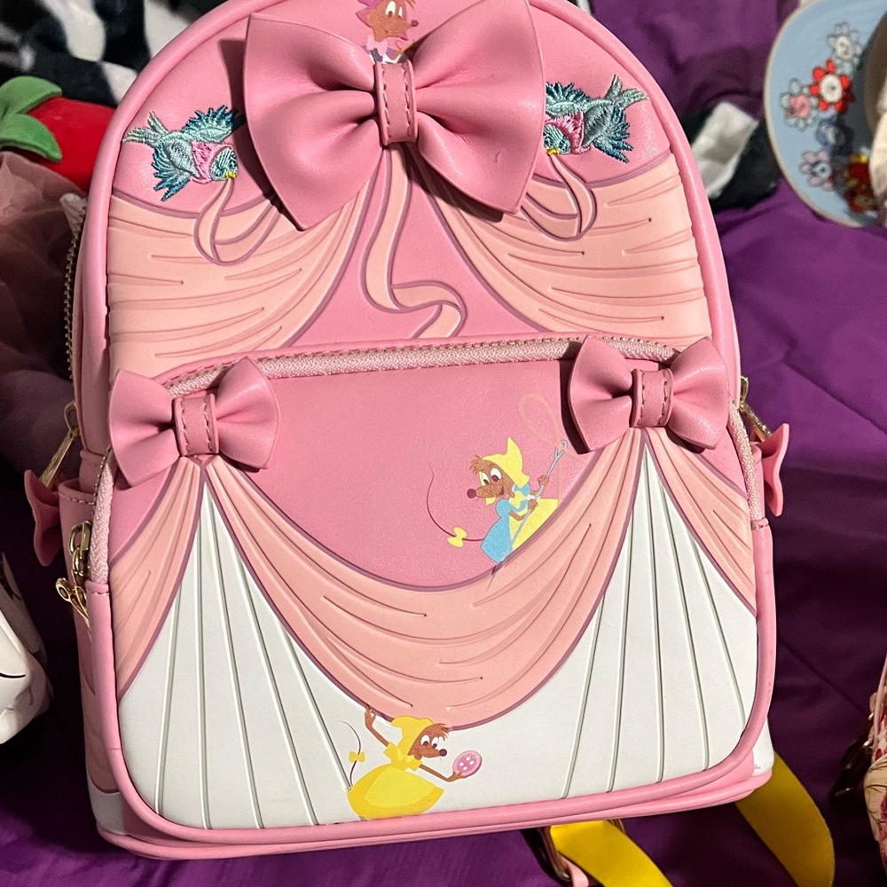 Loungefly backpack and wallet